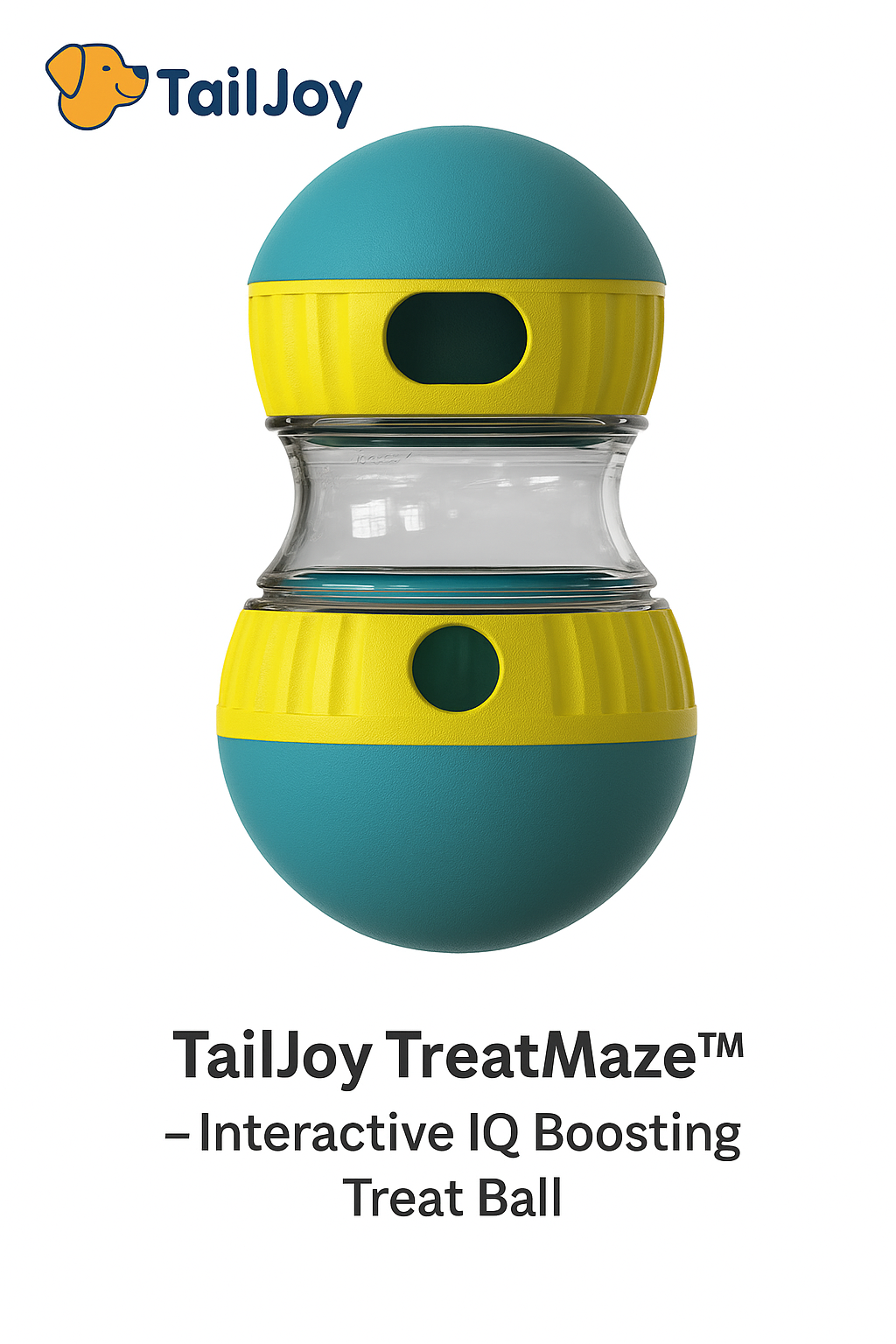 TailJoy TreatMaze™ – Interactive IQ Boosting Treat Ball