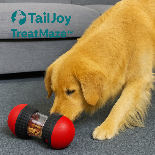 TailJoy TreatMaze™ – Interactive IQ Boosting Treat Ball
